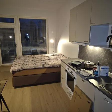 アパート 2nd Floor, 33m2 1-bedroom App, Sauna, Close To The Shop, Airport And Train Station
